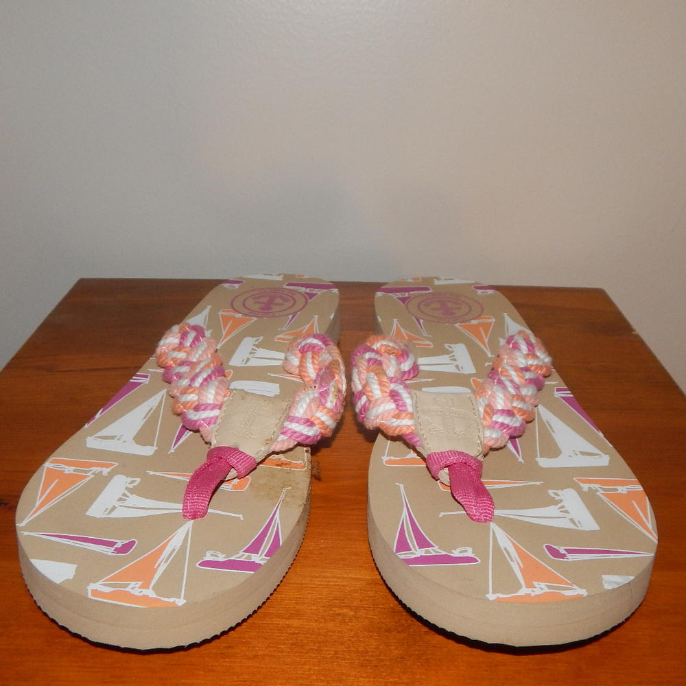 Cape Cod Shoe Supply flip flops with braided strap